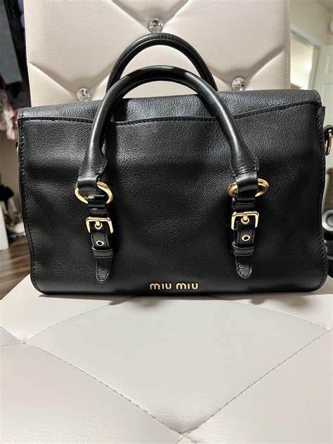 replicas miu miu|how to identify a miu mi u bag.